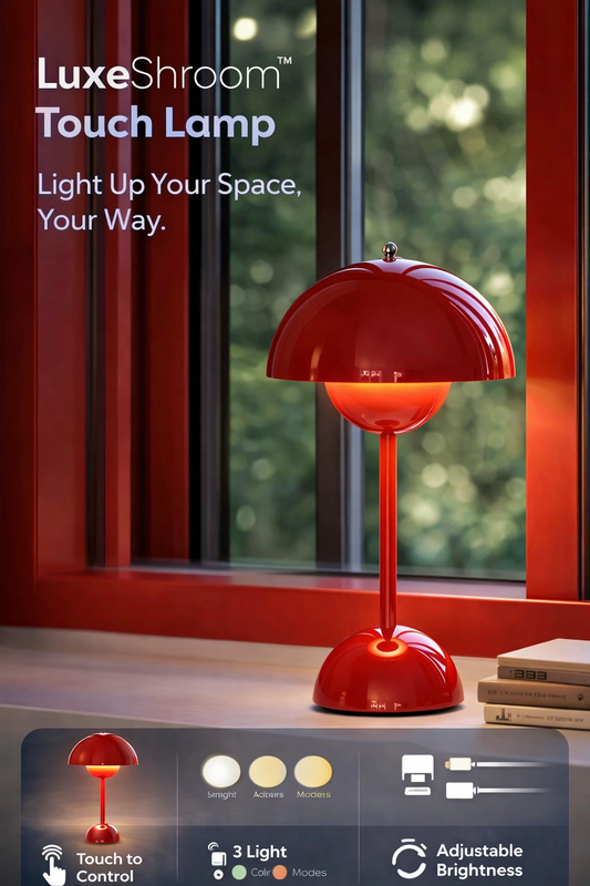 LuxeShroom™ Touch Lamp